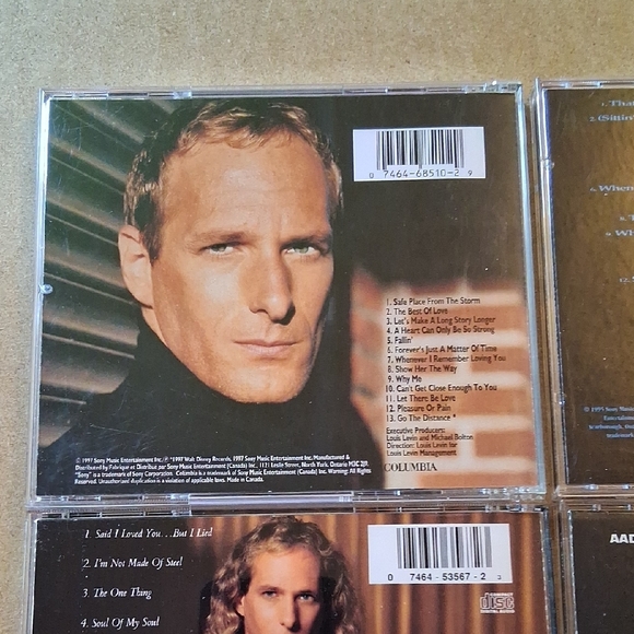 Michael Bolton CD Lot - Five Albums - Brown, Green, Gold, White - Picture 5 of 13